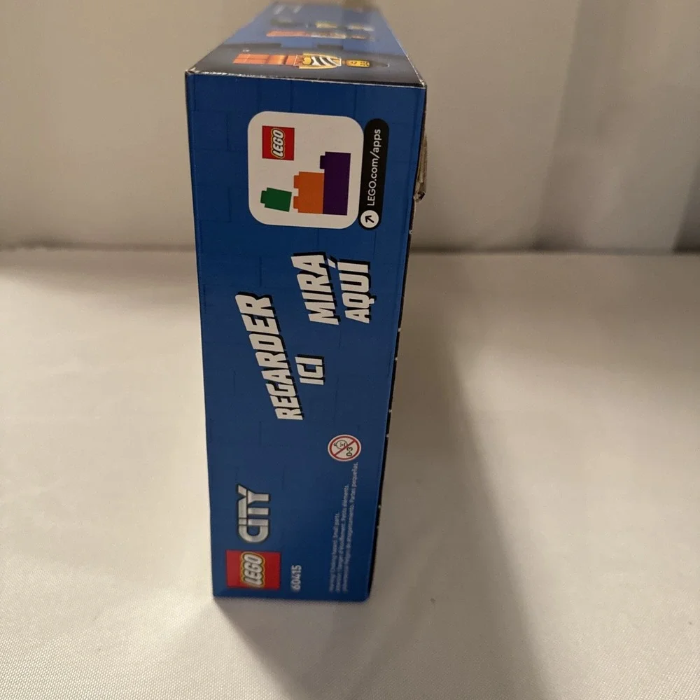 LEGO CITY: Police Car and Muscle Car Chase (60415) Complete With Box Instruction